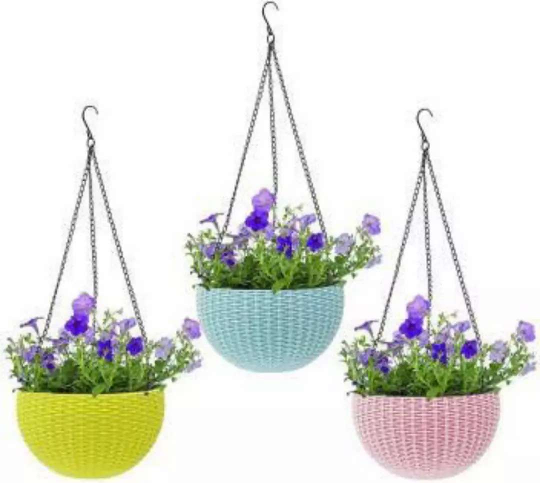 Hanging Flower Pot With Hook Chain Available For Sale In Lahore