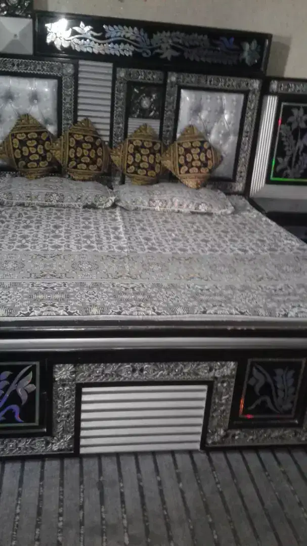 Full Furniture in silver color Available for Sale in khanewal