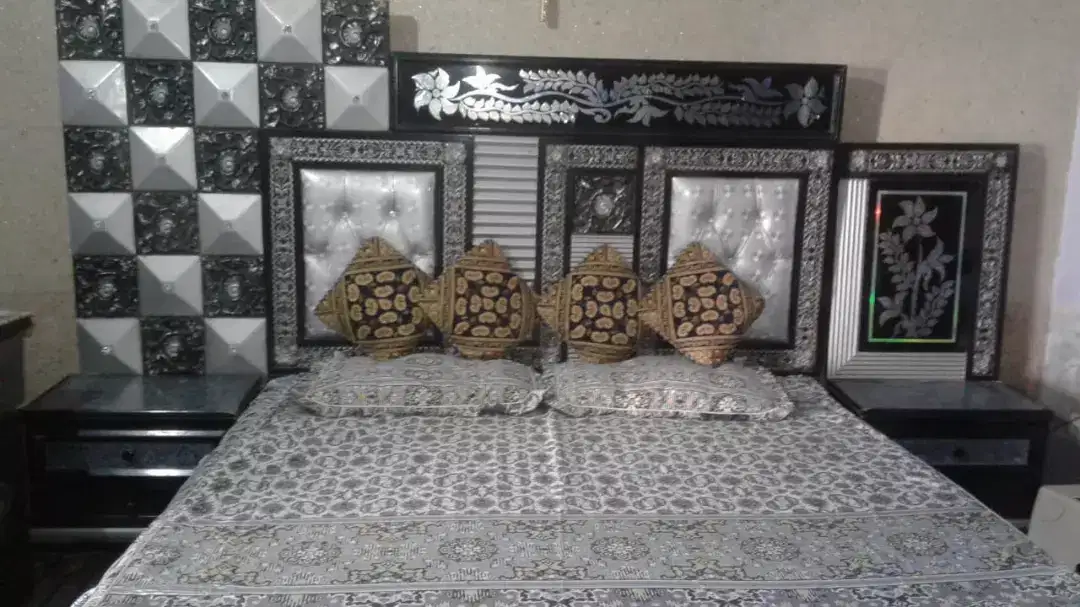 Full Furniture in silver color Available for Sale in khanewal