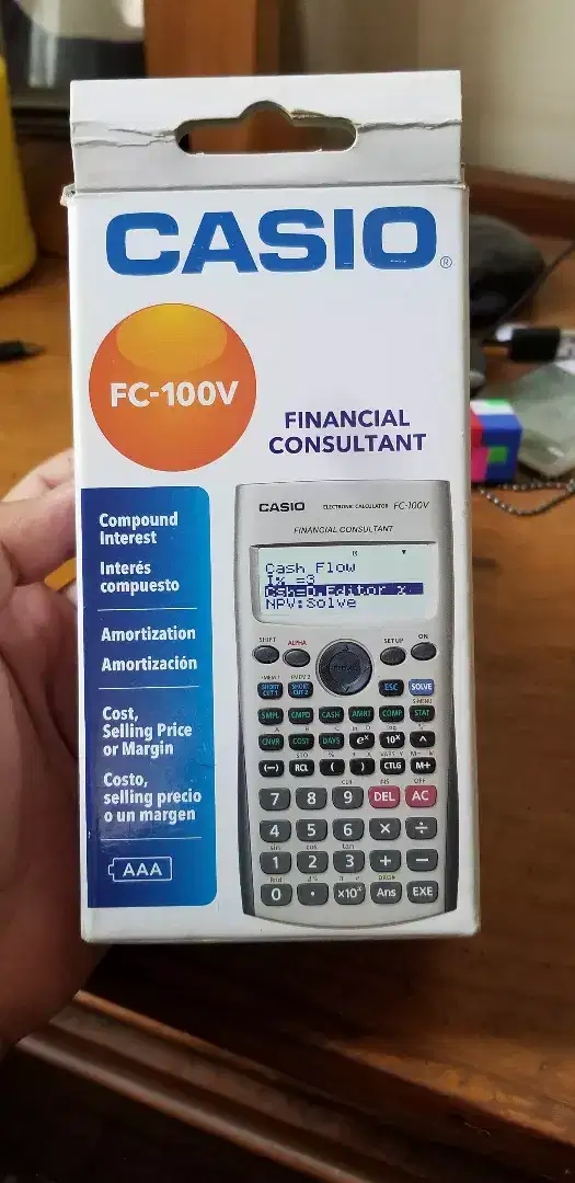 Casio FC-100V Financial Consultant Calculator available for sale