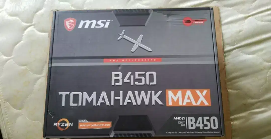 Selling MSI TOMAHAWK B450 & B450 MAX. With RYZEN combo also Available.