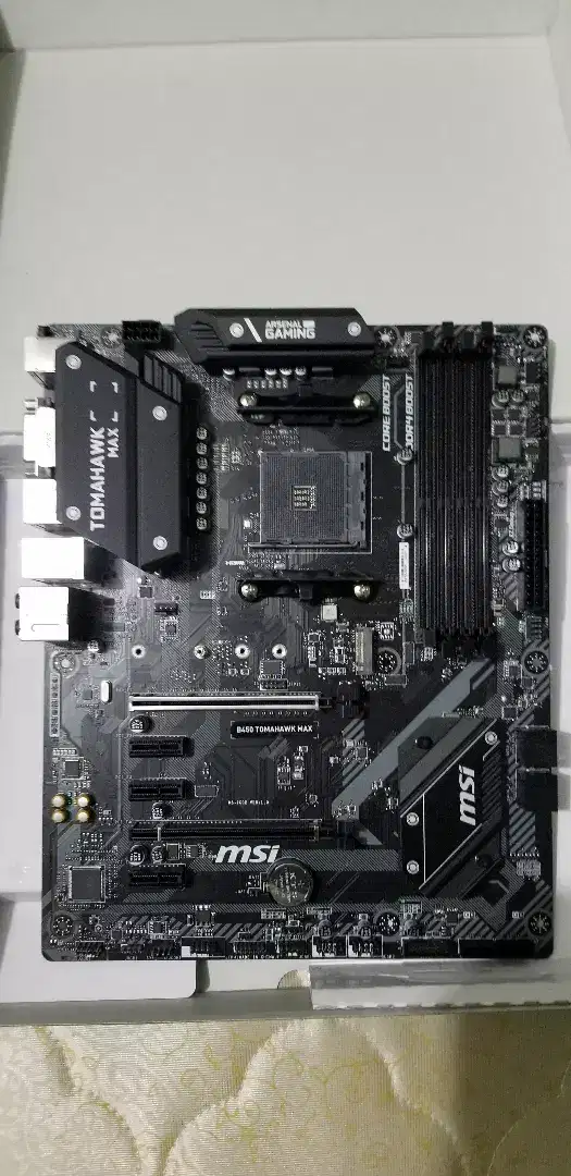 Selling MSI TOMAHAWK B450 & B450 MAX. With RYZEN combo also Available.