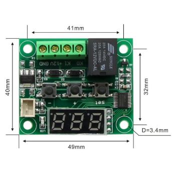 W1209 - Digital Led Thermostat Temperature Control