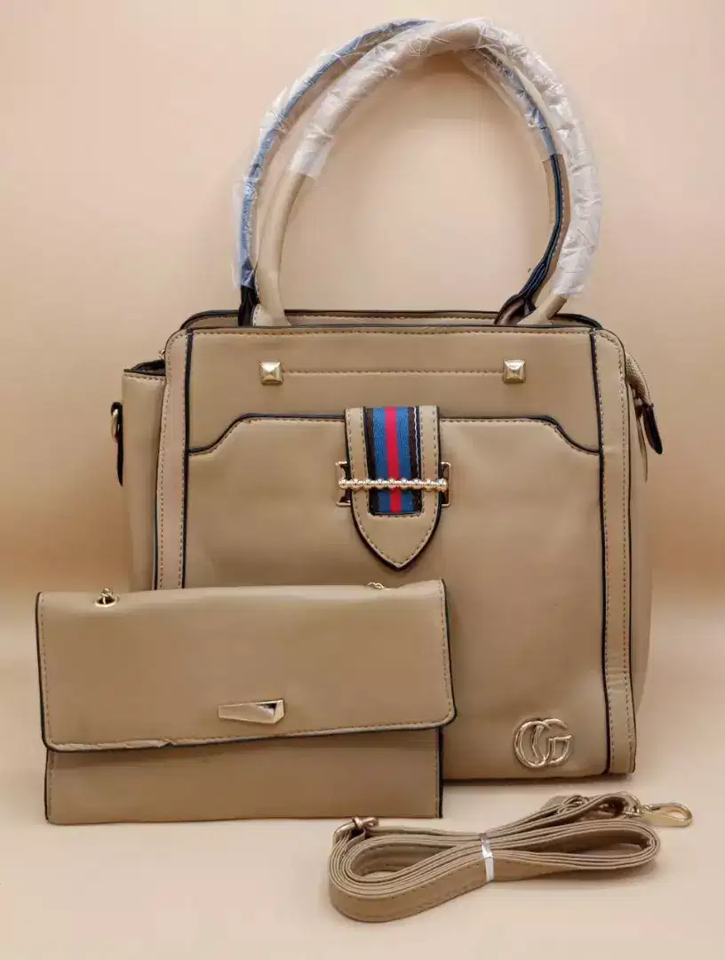 Gucci Hand bag with clutch 4 different colors available for sale in Lahore