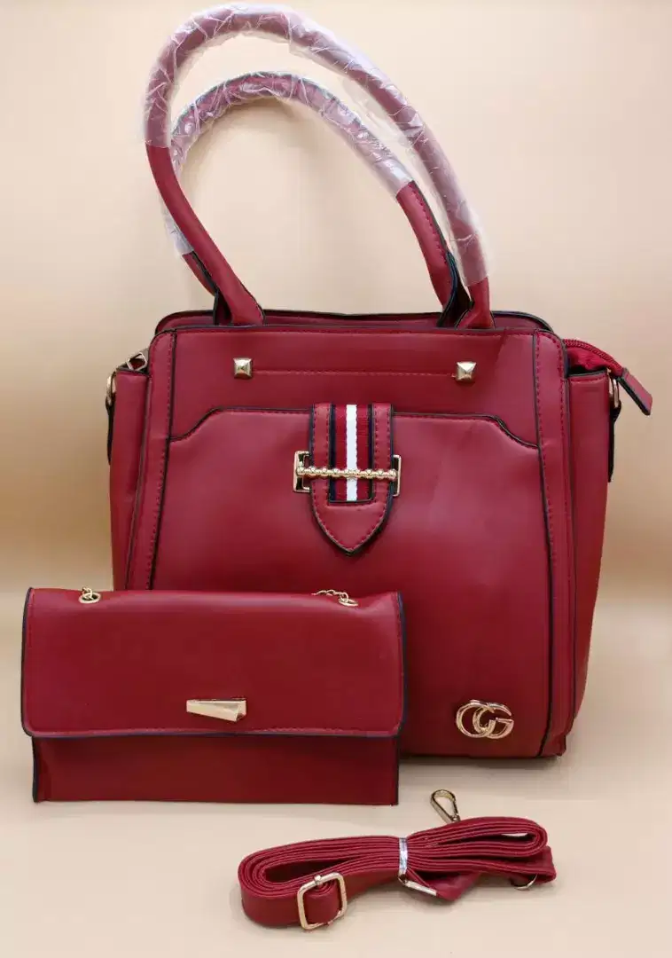 Gucci Hand bag with clutch 4 different colors available for sale in Lahore