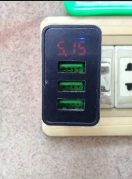 Digital Volt and Amp wala mobile charger