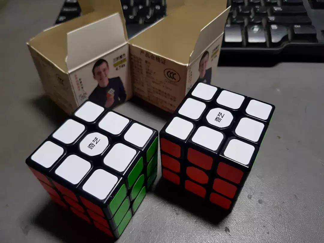 Rubik's cube Qiyi warrior w3 speed cube Available for sale in lahore