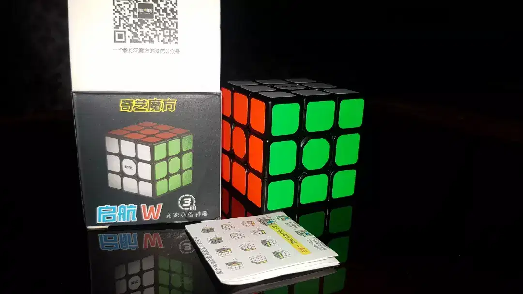 Rubik's cube Qiyi warrior w3 speed cube Available for sale in lahore