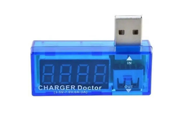 Digital USB Mobile Power Charging Current Voltage Tester Meter