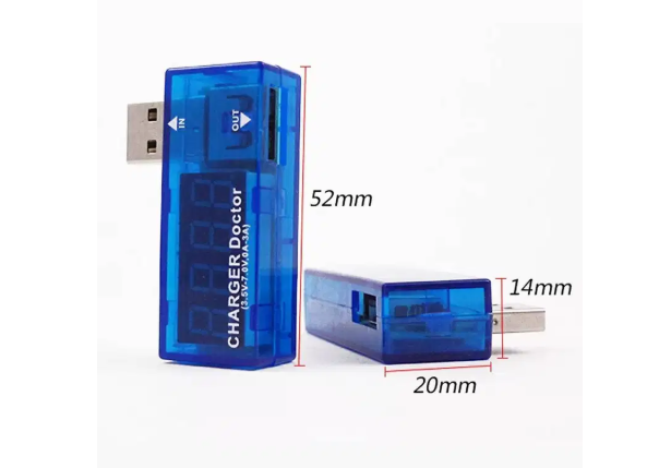 Digital USB Mobile Power Charging Current Voltage Tester Meter