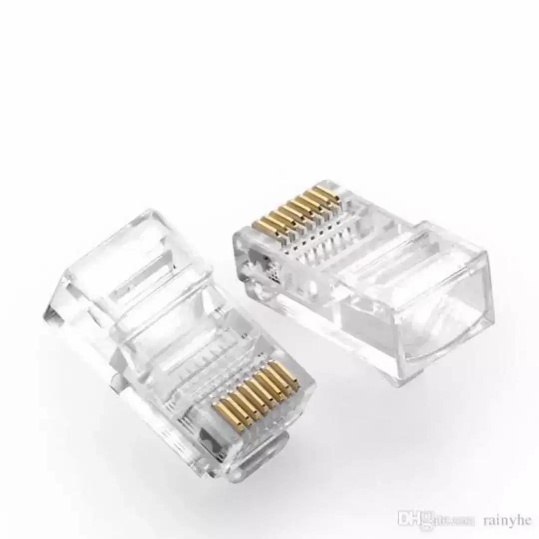 Networking Lan Cable Cat5 Cat6 RJ 45 Connector Available for Sale in Lahore