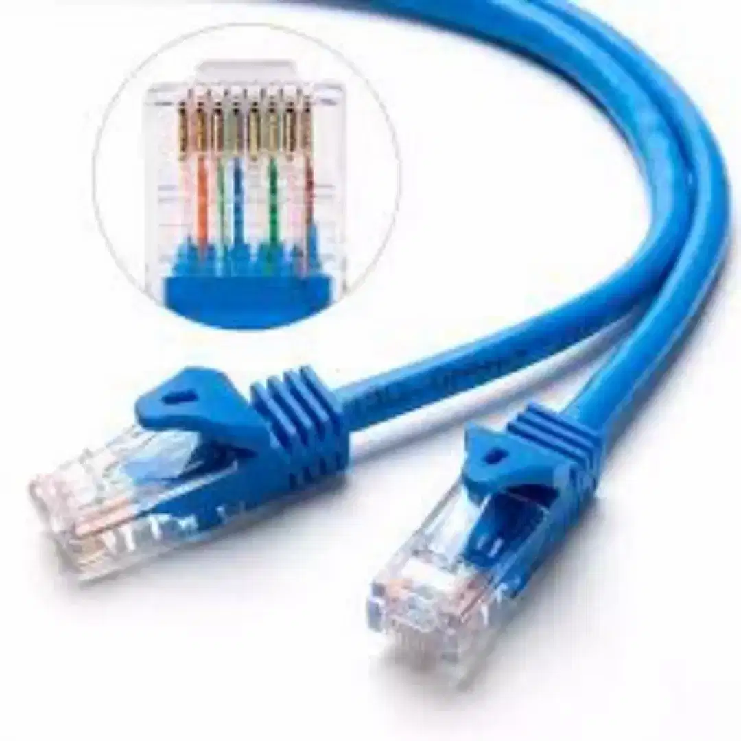 Networking Lan Cable Cat5 Cat6 RJ 45 Connector Available for Sale in Lahore
