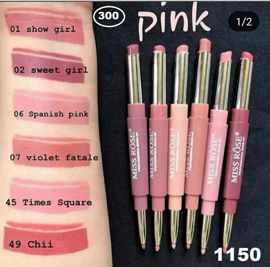 Best quality Lip pencils & lipsticks for sale & home delivry in Taxila