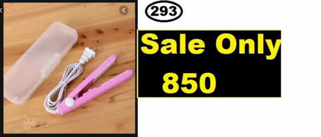 hair dryer, straightener & crimper for sale available for sale