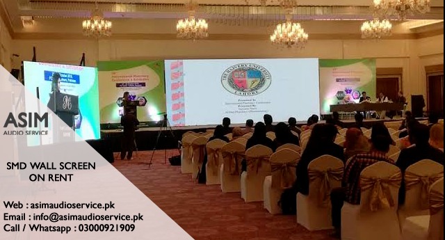 SMD Wall Rent in Karachi - Asim Audio Service