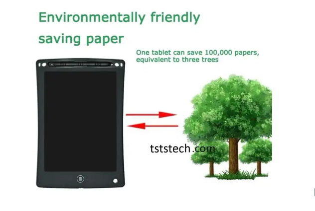 Lcd writing tablet (digital slat)