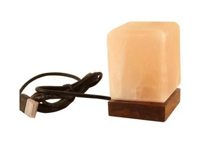 Cube Salt Lamp available for sale