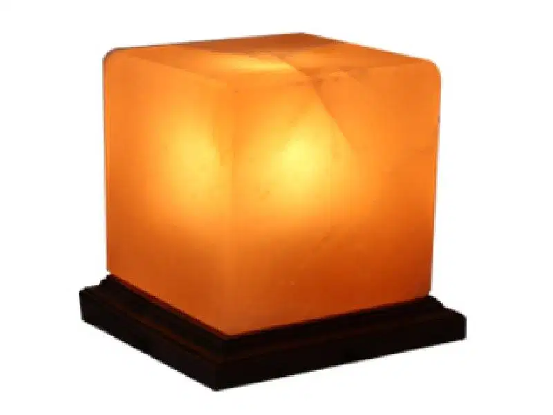 Cube Salt Lamp available for sale