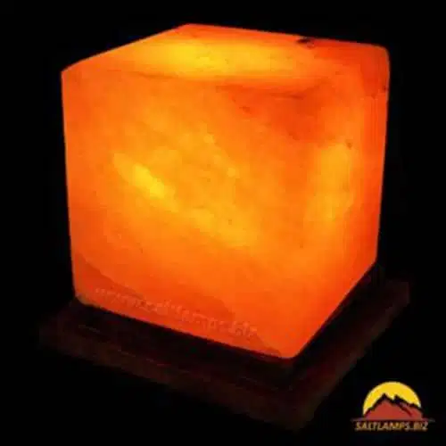 Cube Salt Lamp available for sale