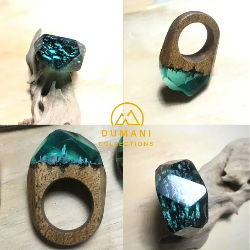 New Ring Handmade wood and resin Available for Sale in Islamabad
