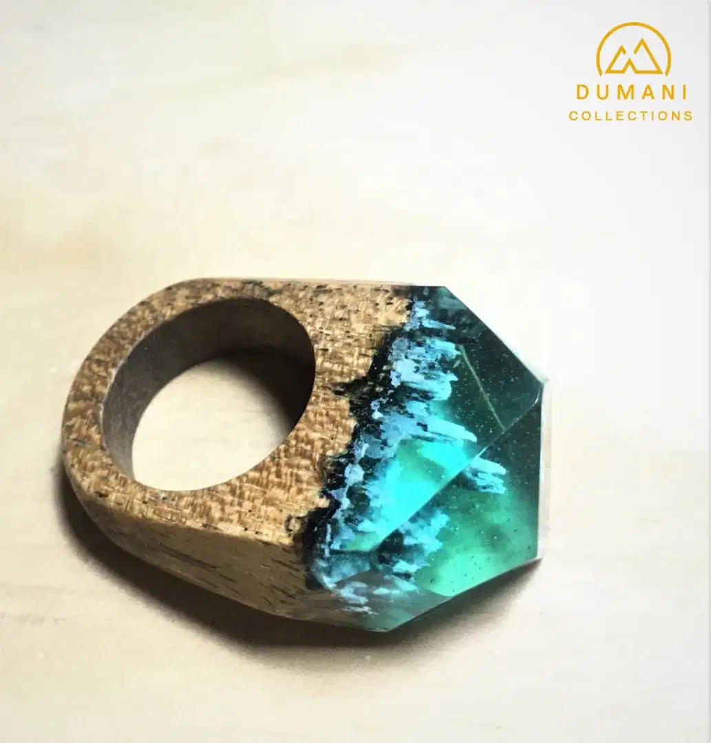 New Ring Handmade wood and resin Available for Sale in Islamabad
