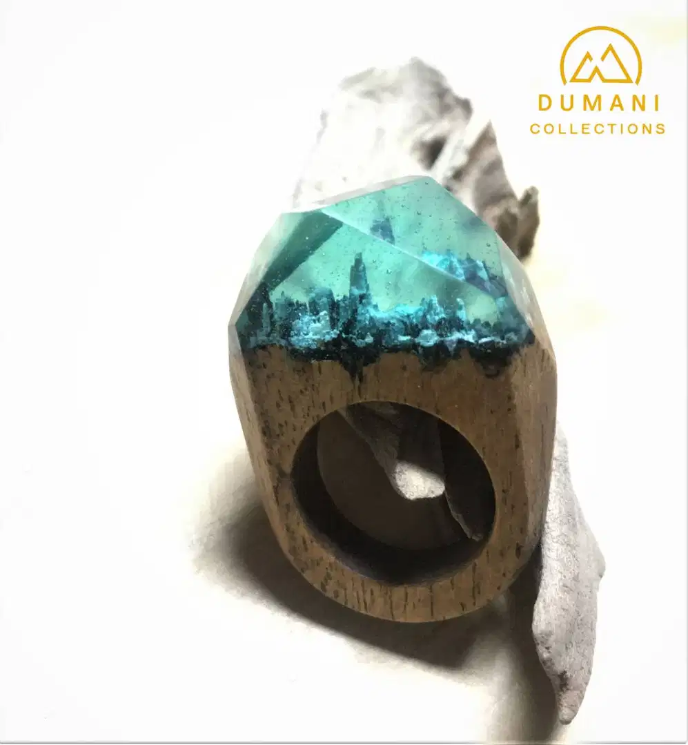 New Ring Handmade wood and resin Available for Sale in Islamabad