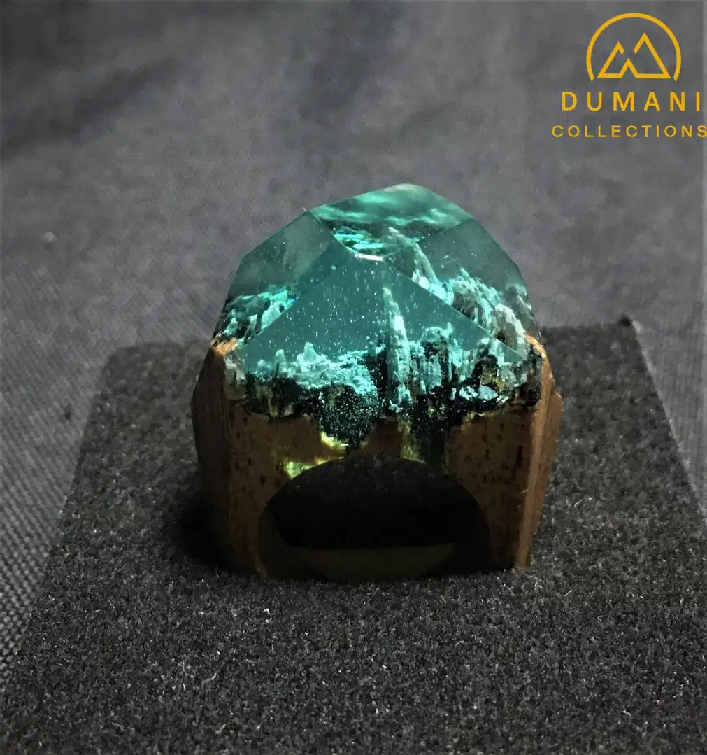 New Ring Handmade wood and resin Available for Sale in Islamabad