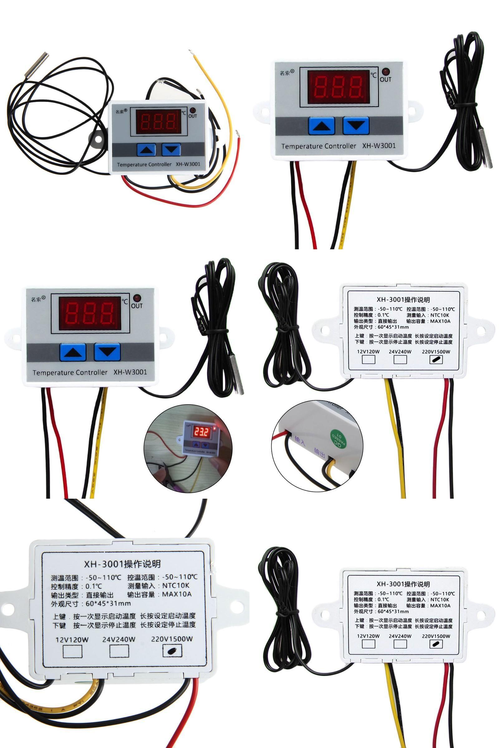 W3001 Digital Temperature Controller AC220V 10A