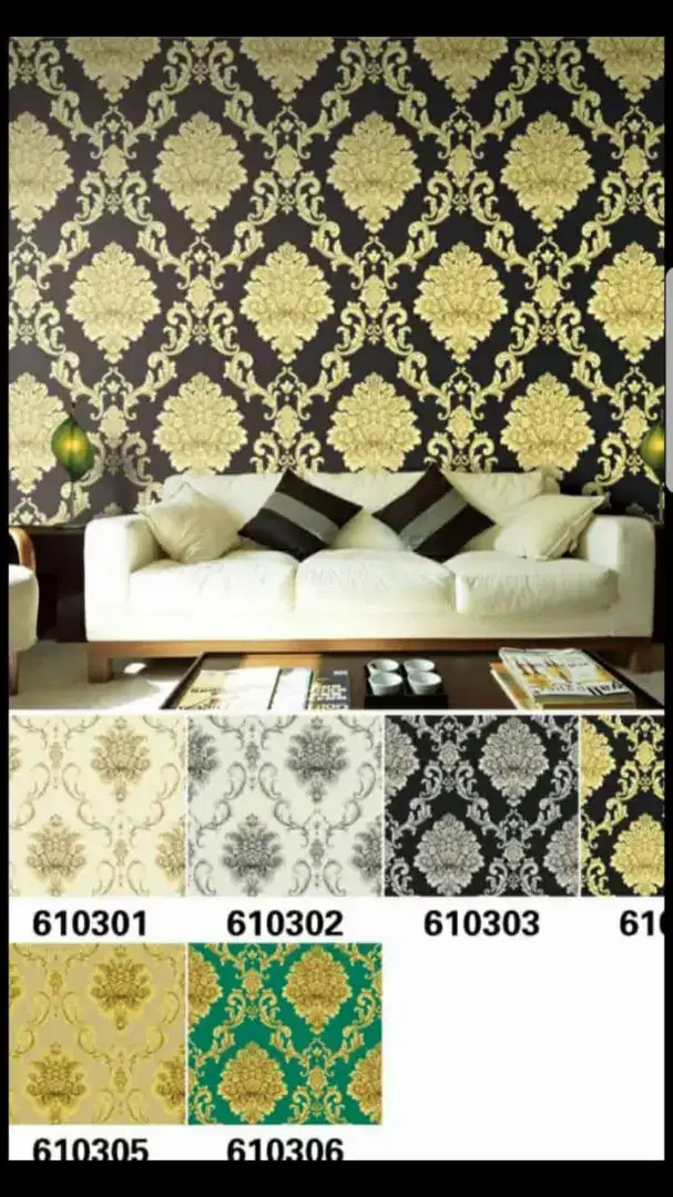 New Beautiful Different Design 3D wallpaper with firing Available in Islamabad