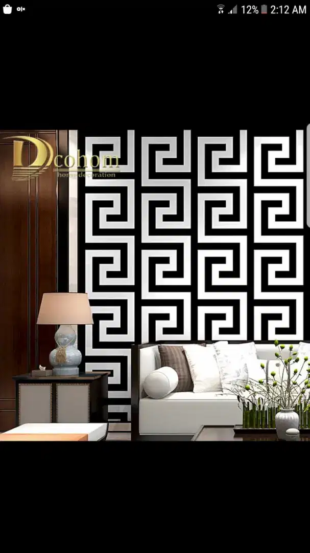New Beautiful Different Design 3D wallpaper with firing Available in Islamabad