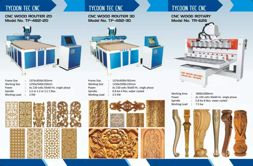 TYCON TEC CNC wood router machine Available for Sale in Faisalabad