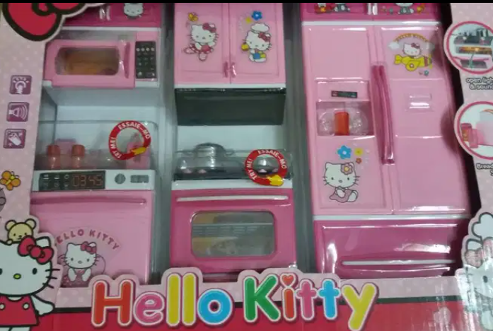 Kids Kitchen Toy Multicolor Set Available for sale