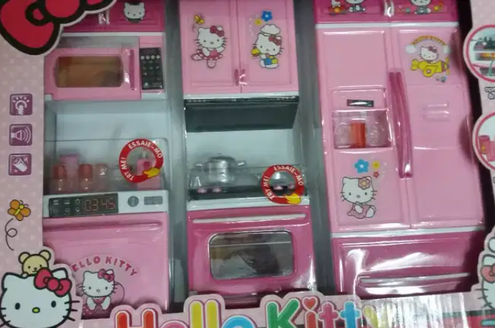 Kids Kitchen Toy Multicolor Set Available for sale