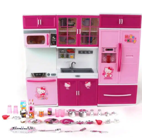 Kids Kitchen Toy Multicolor Set Available for sale