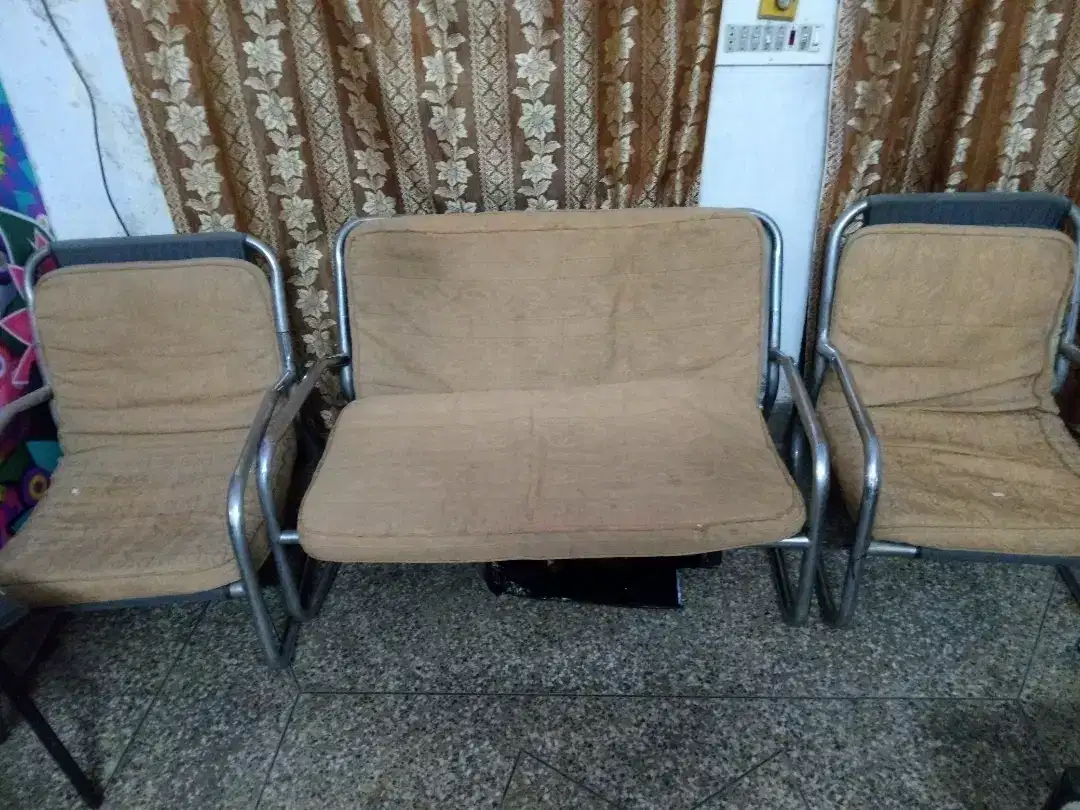 Steel sofa Available for Sale in wah cantt