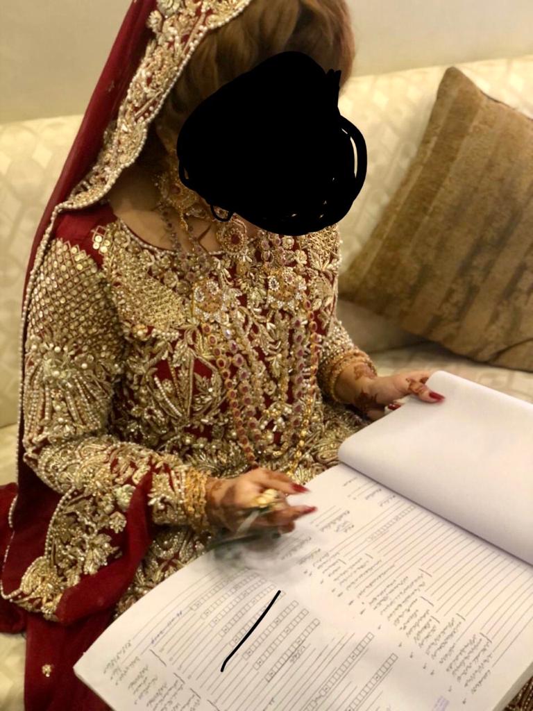 Bridal lehnga