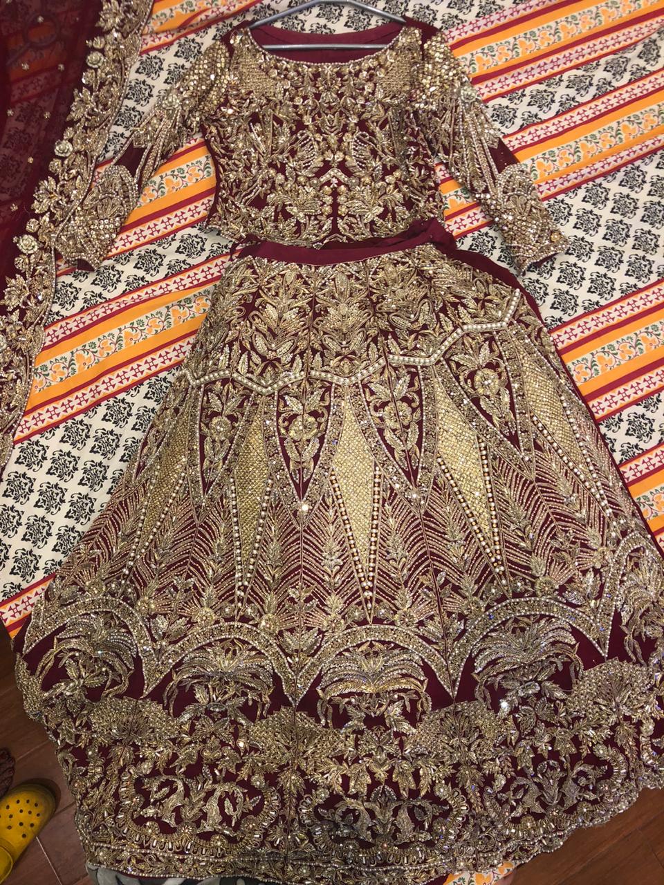 Bridal lehnga