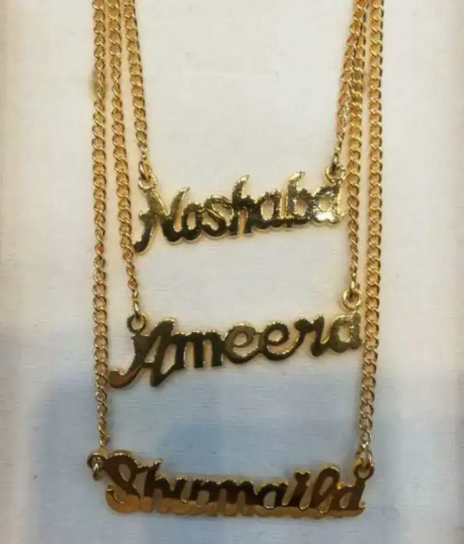 Name lockets available for sale