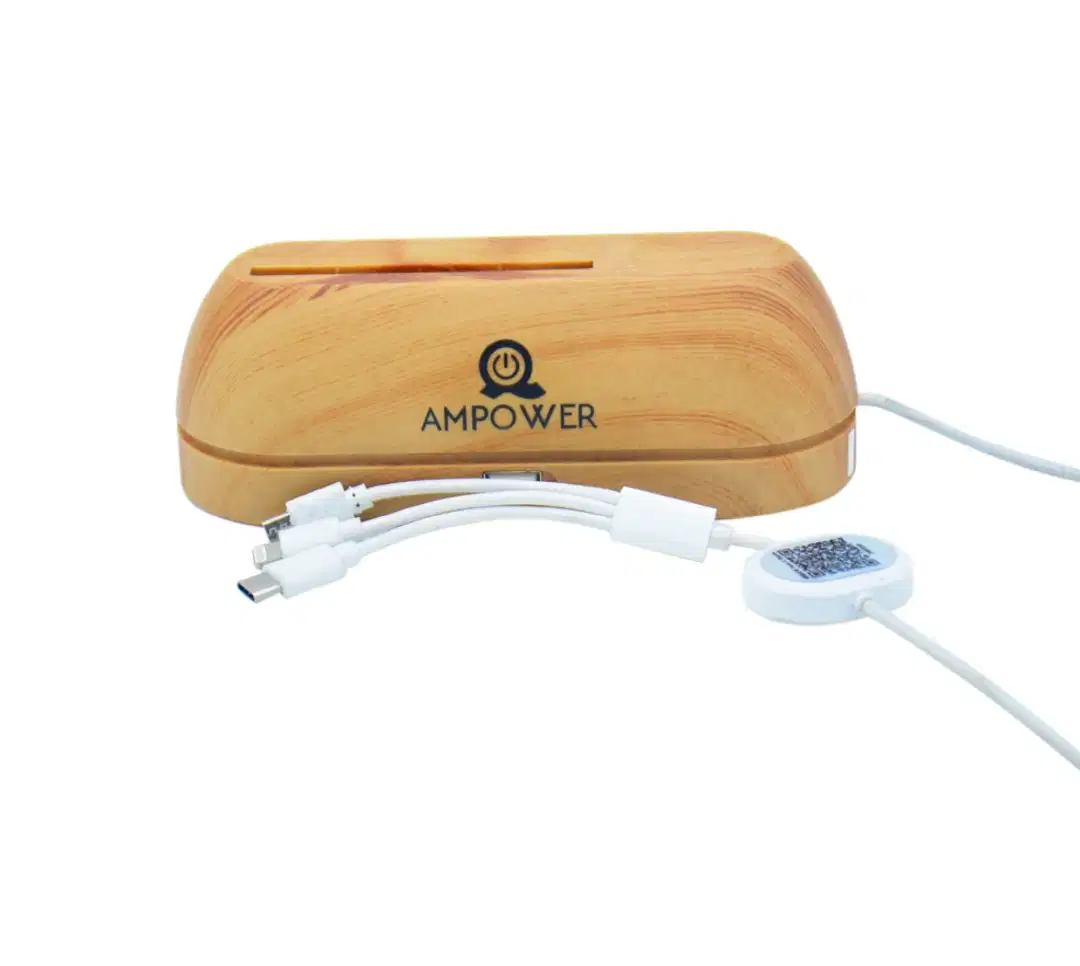 AMPOWER HI-SPEED 4 IN 1 POWER BANK ANDROID, I-PHONE, C TYPE FOR SALE IN MULTAN