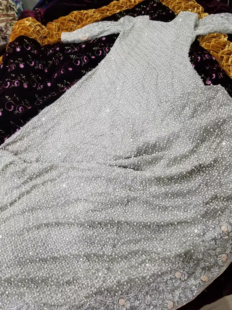 Bridal walima maxi available for sale