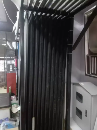 Display frame wood and aluminum 40 slides