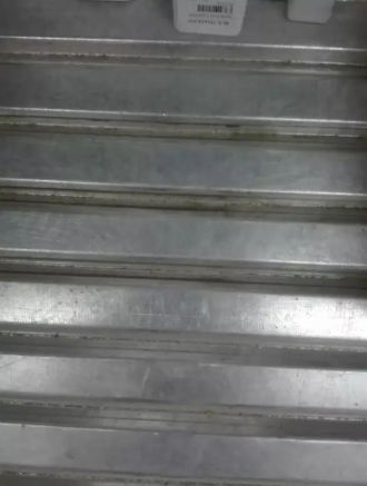 Display frame wood and aluminum 40 slides