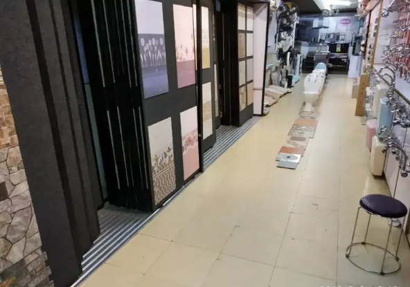 Display frame wood and aluminum 40 slides