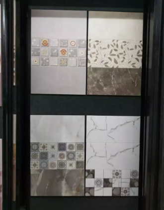 Display frame wood and aluminum 40 slides