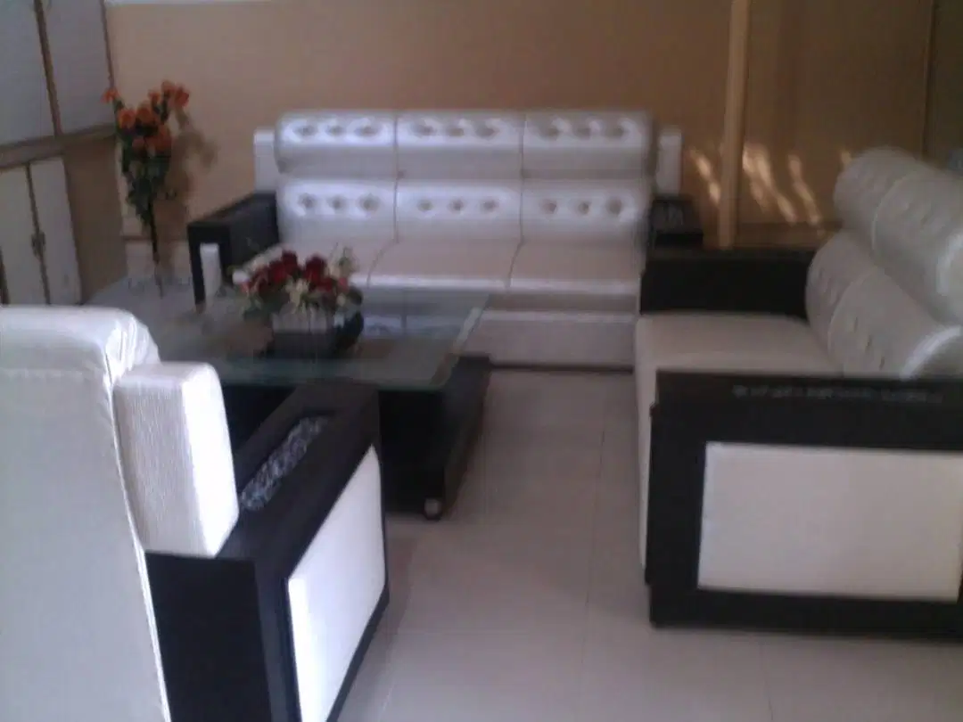Bed set ,sofa set and tables Good condition latest features Available for Sale