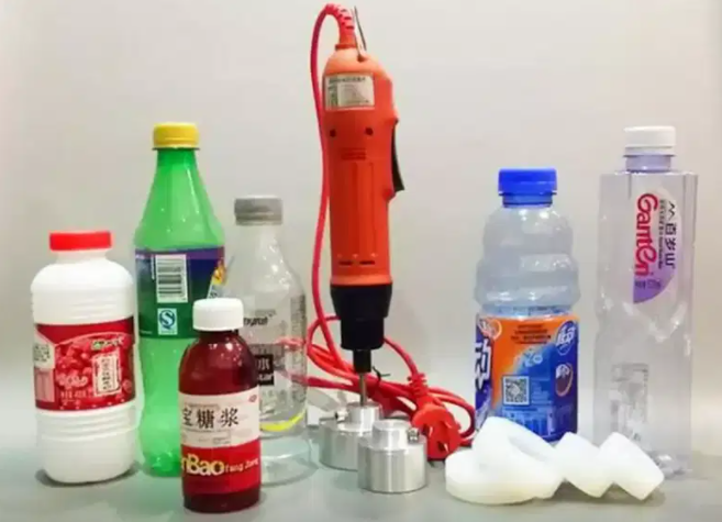 Hand-Held Electric Screw Capping Machine Manual Bottle Cap Locking for sale