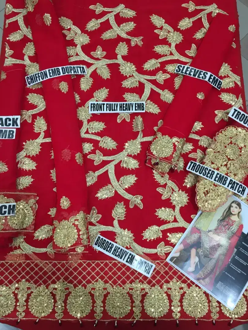 New 3pc wedding Collection Available for Sale in Multan
