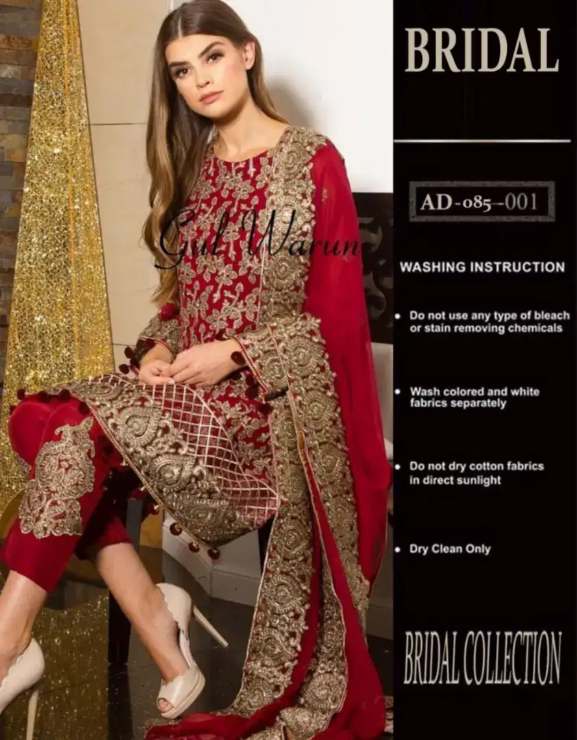 New 3pc wedding Collection Available for Sale in Multan