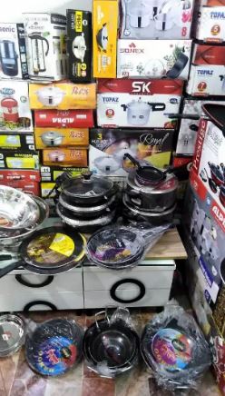 Crockery, bartan