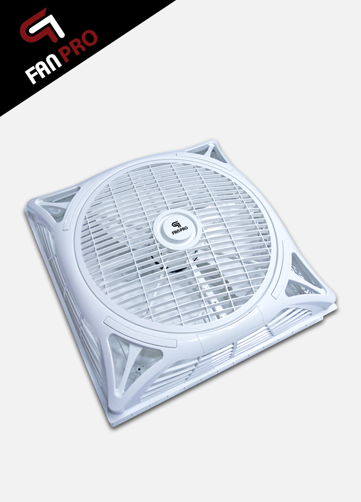 FANPRO Decorative Energy Saving False Ceiling Fan 18" (OPEN) 2x2